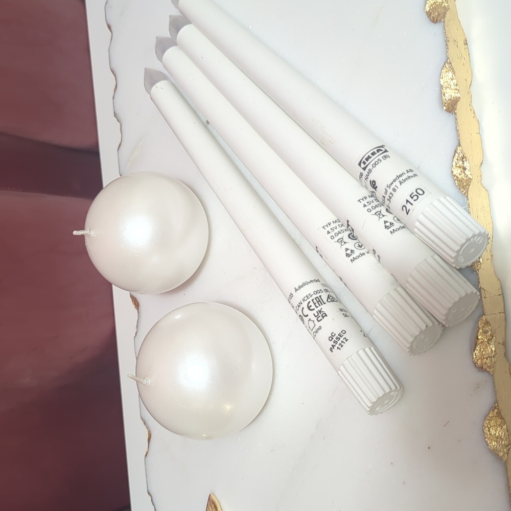 Velas decorativas